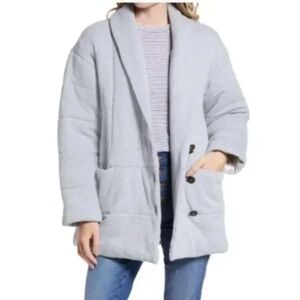 NWT MADEWELL sweatshirt puffer coat